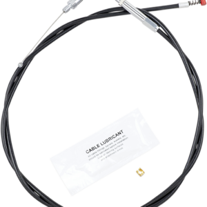 Black Vinyl Idle Cable - +6" Size - 50" Length
