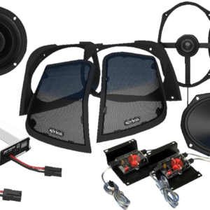Amplifer/Speaker Kit - Fairing - Saddlebag w/Cut In