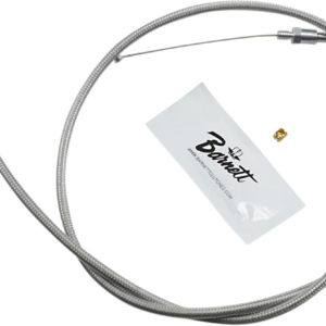 Stainless Steel Idle Cable - +6" - Dyna/FXR/Softail