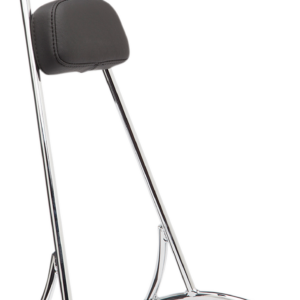 20" Tall Sissy Bar - Chrome - HD Dyna