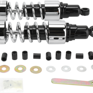 Shocks - 13.5" - 412 Cruiser Series - Chrome - Standard/Heavy Duty