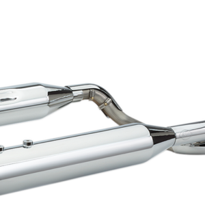 El Dorado Dual Exhaust System - Chrome - Black Thruster
