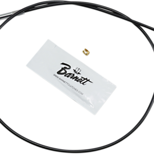 Black Vinyl Throttle Cable - +6" Size - 39" Length