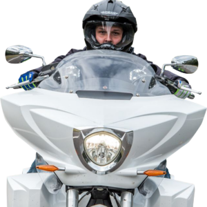 Flare® Windshield - 11" - Clear - '10-'17 Victory