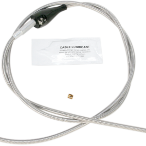 Stainless Steel Idle Cable - +10" - '96-'01 Touring