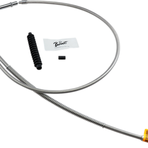High-Efficiency Stainless Steel Clutch Cable for Harley-Davidson - Standard - '08-'16 Touring/Trike