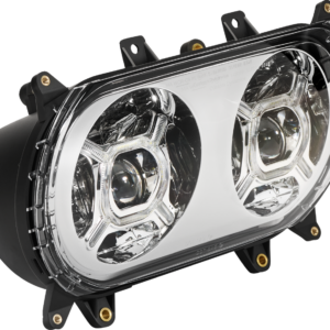 LED Headlight - Chrome - FLTR