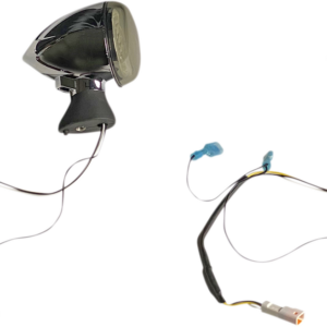 Front LED Turn Signal - Chrome - Scout