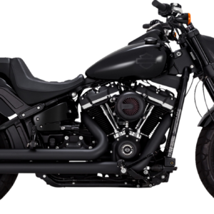 Big Shots Staggered Exhaust System - Black