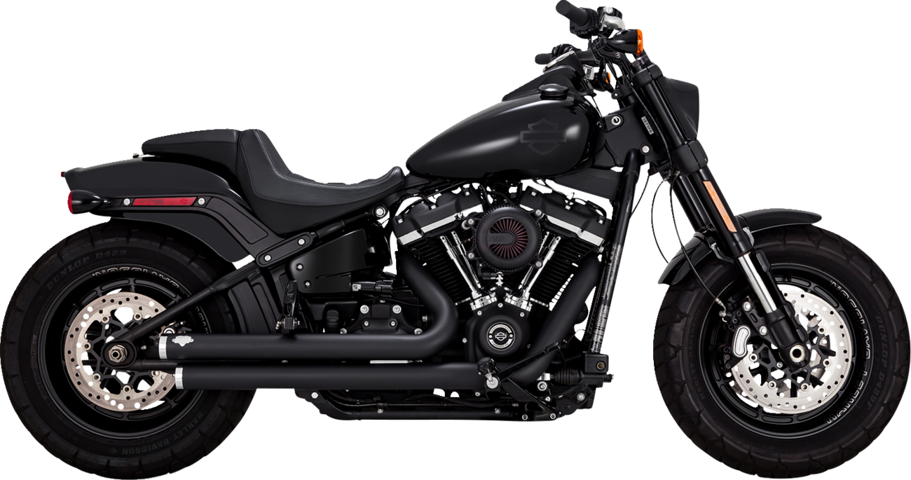 Big Shots Staggered Exhaust System - Black