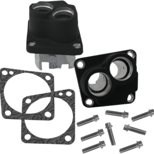 Tappet Guide Kit - Cast - Wrinkle Black - V-Series | Super Stock® Crankcases