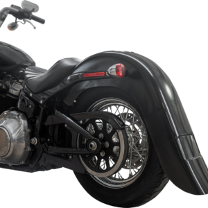 Benchmark Rear Fender - Vicla - Frenched - 9" Extended Rear - Black