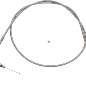 Stainless Steel Throttle Cable - +6" - '90-'95 Touring