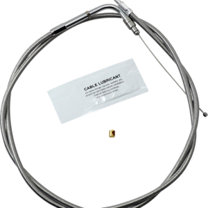 Stainless Steel Throttle Cable - +8" - '96-'07 Touring