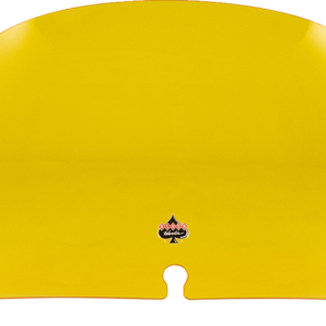 Kolor Flare® Windshield - 6-1/2" - Yellow - '14-'25 FLH/FLHT/FLHX