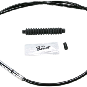 High-Efficiency Black Vinyl Clutch Cable - +6" Size