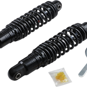 Premium Ride-Height Adjustable Shocks - 12" - Heavy Duty - Black