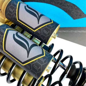 REVO ARC Piggyback Shocks - 14" - Heavy Duty - Gold - '84-'00 FXR