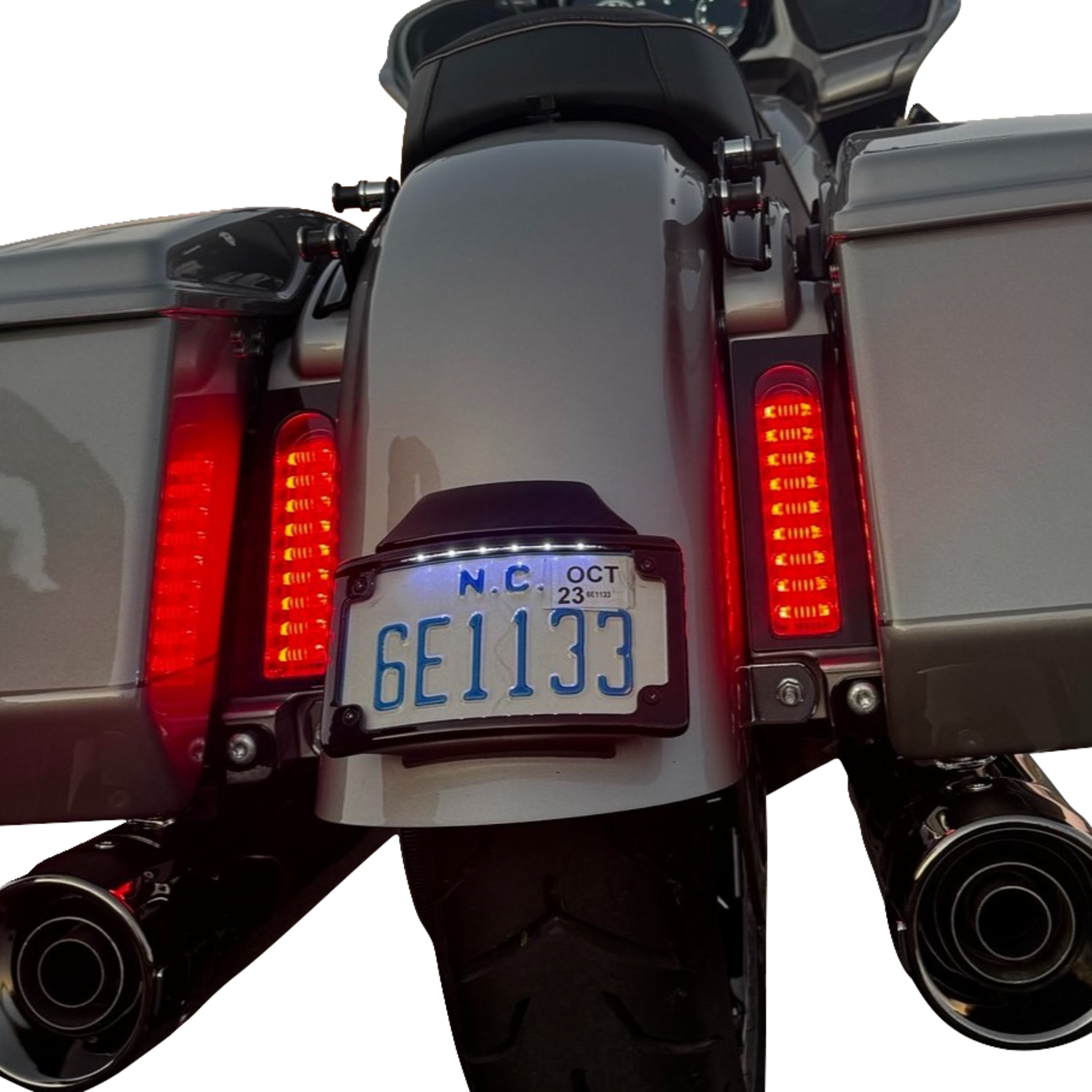 ProBEAM® Auxiliary Fillerz® - Run/Brake/Turn - Red Lens - Gloss Black