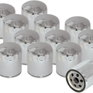 Oil Filters - Chrome - 12-Pack