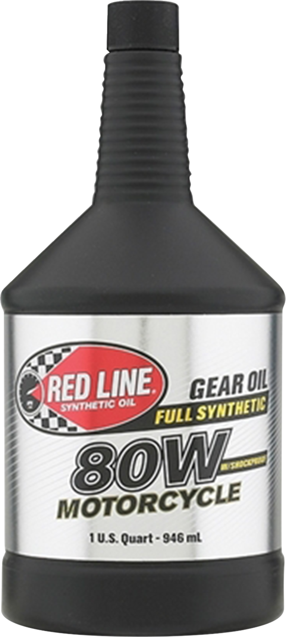 Motorcycle Gear Oil with Shockproof® - 80W - 1 US quart