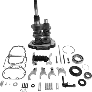 Gear Set - Overdrive/6-Speed - Black - '00-'06 Harley-Davidson