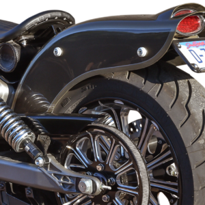 Outrider Rear Fender - Black - Indian Scout