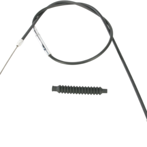 High-Efficiency Black Vinyl Clutch Cable - +6" Size