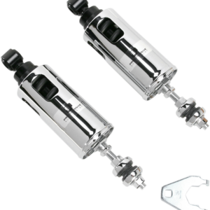 422 Series Adjustable Shocks - 950 lb/in - Chrome - Standard
