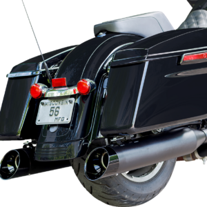 4-1/2" Black MK45 Cutlass Performance Mufflers