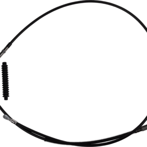 High-Efficiency Black Vinyl Clutch Cable - +10" Size