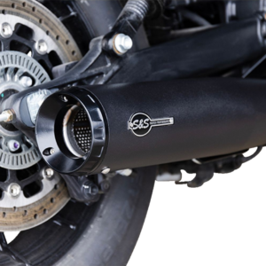2-into-1 Grand National Exhaust System - Black - Race Only