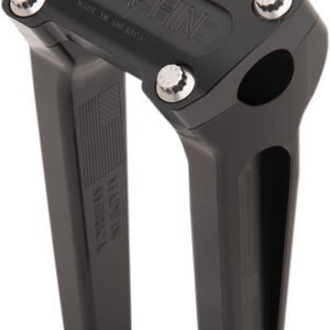 Handlebar Risers - Straight - 8" - Black