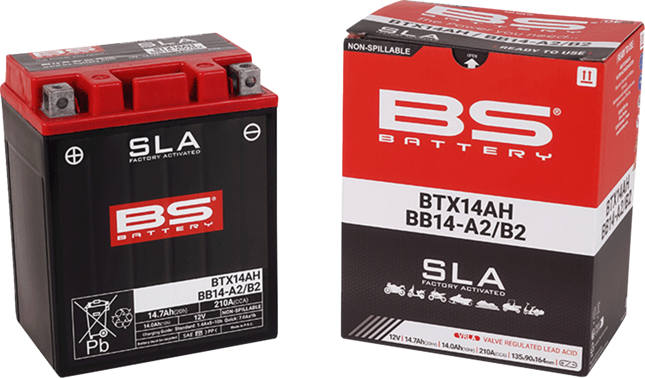Battery - BTX14AH (YTX)