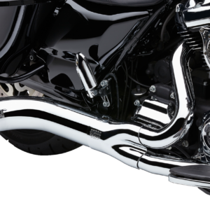 Turn Out 2-into-1 Exhaust System - Chrome