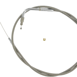 Stainless Steel Idle Cable - +3" - '02-'07 FLH