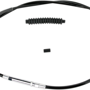 High-Efficiency Black Vinyl Clutch Cable - +6" Size