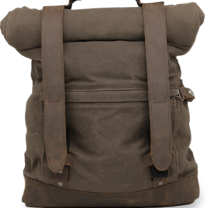 Roll Top Backpack - Dark Oak