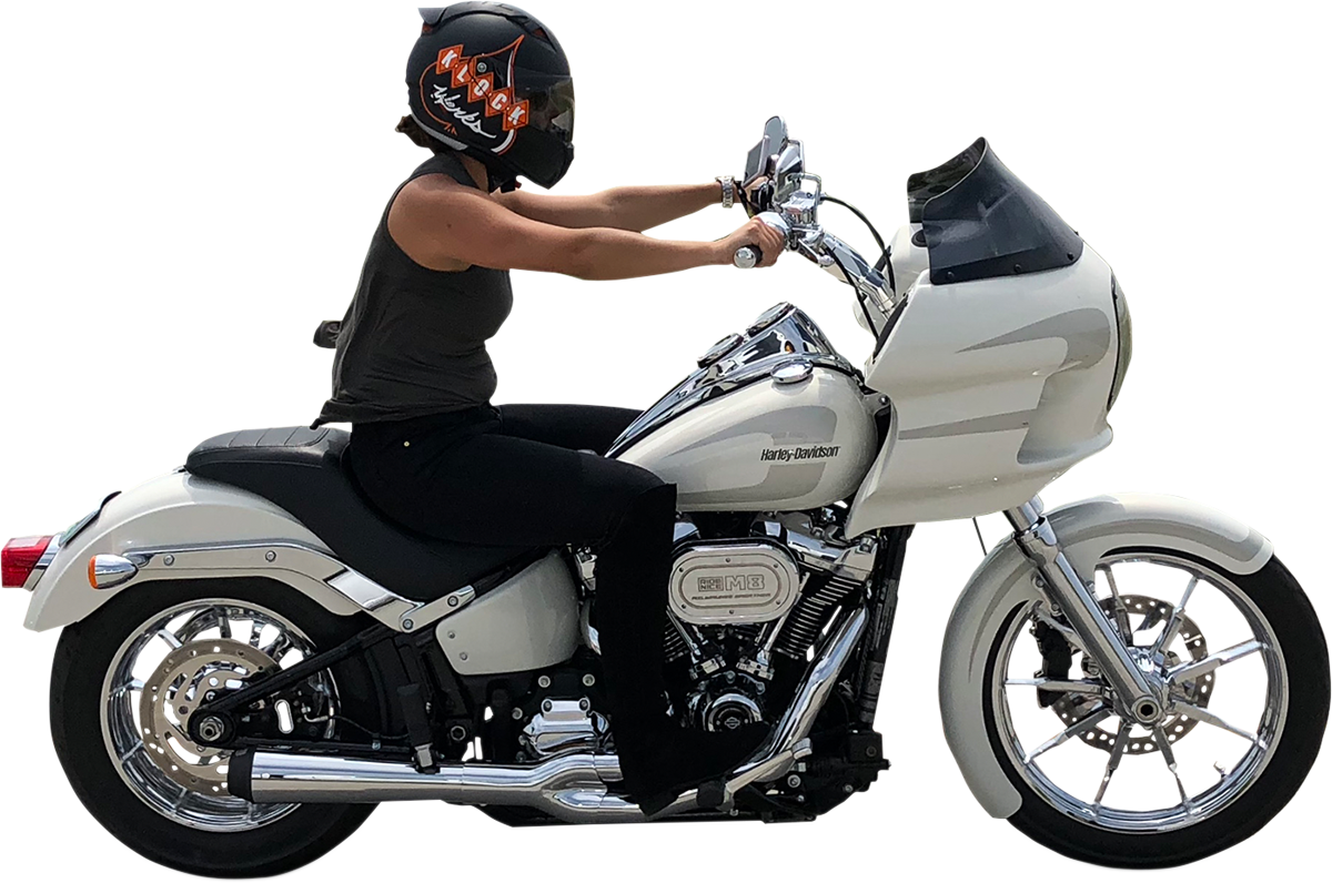 Wrapper Front Fender - Black - 21" - HD Touring/Trike