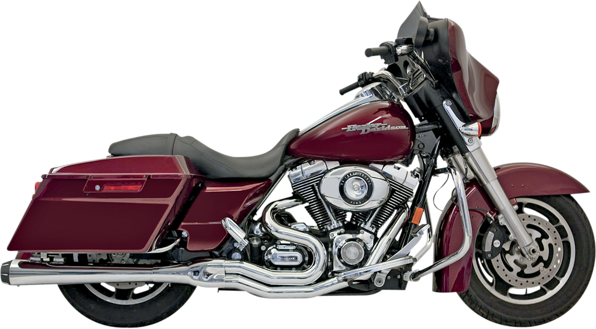 Megapower 2:1 Exhaust - 1-3/4" to 1-7/8" to 2" - Chrome