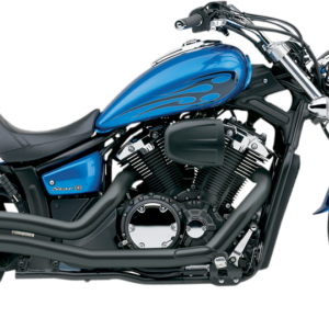 Speedster Swept Exhaust - Black - Stryker 1300