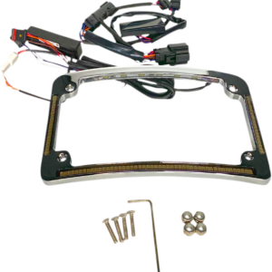 Radius License Plate Frame - Chrome