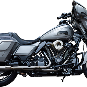 4-1/2" MK45 Performance Slip-On Mufflers - Lava Chrome - 50-State