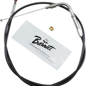 Black Vinyl Idle Cable - +3" Size - 34" Length
