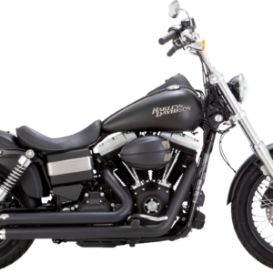 Big Shots Staggered Exhaust System - Matte Black