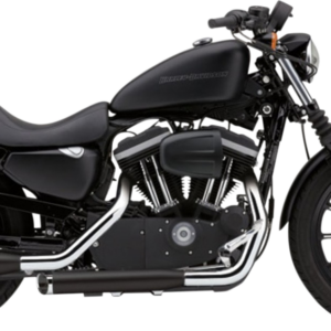 3" Slashcut Slip-On Mufflers - XL - Black
