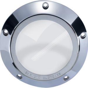 Derby Cover - Scorpion Series - Chrome - 5 Hole