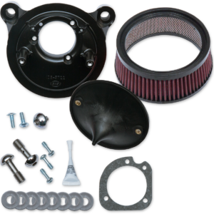 Super Stock™ Stealth Air Cleaner Kit - Black