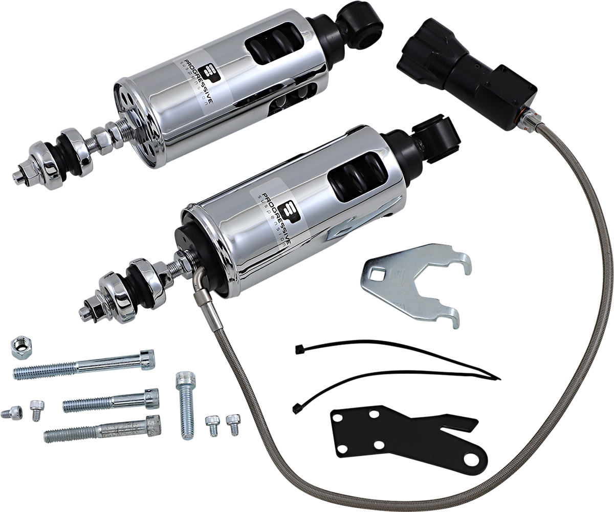 422 Series Shocks with Rap - Show Chrome - Heavy-Duty