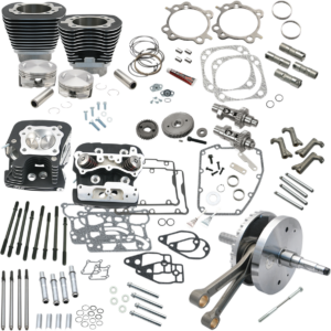 124" Hot Set Up® - Big Bore/Stroker - Wrinkle Black - 96/103/110A Twin Cam